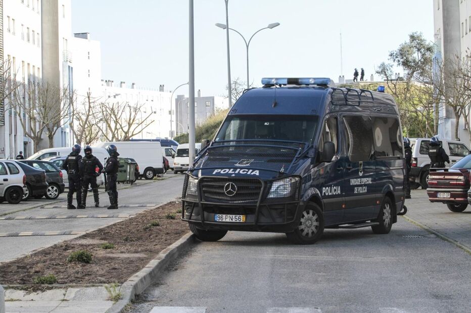 Operação policial, Lisboa, PSP, Polícia de Segurança Pública, Ameixoeira