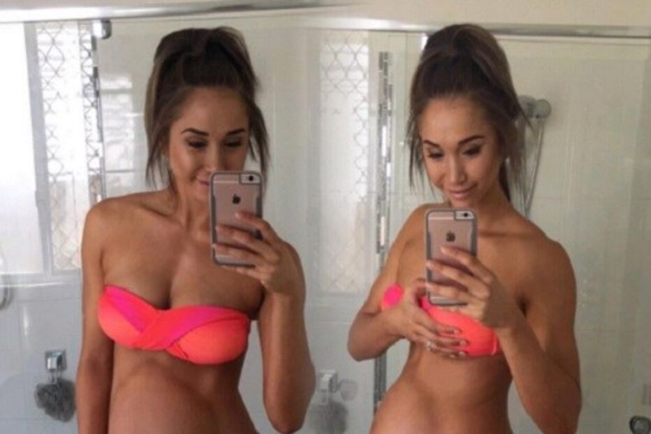 Gravidez, desporto, exercício físico, Chontel Duncan, modelo, fitness, Austrália