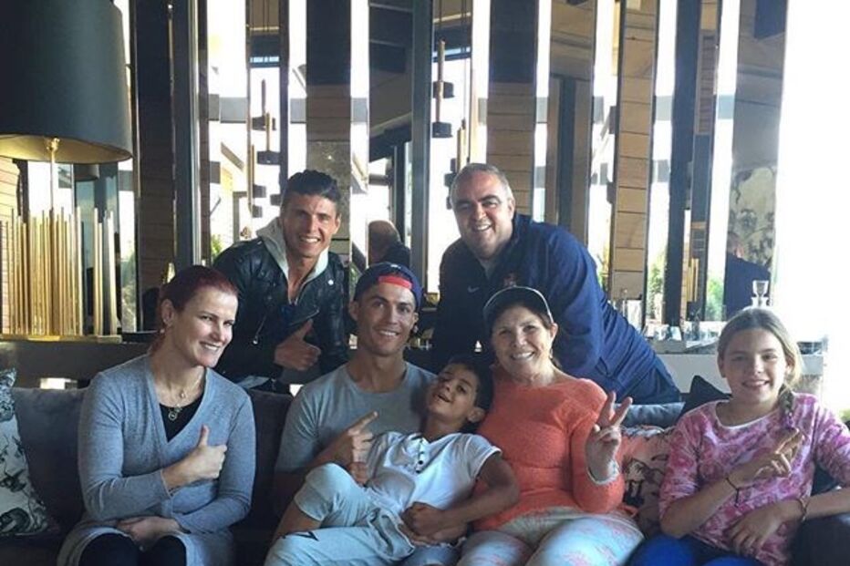 Dolores e Cristiano Ronaldo