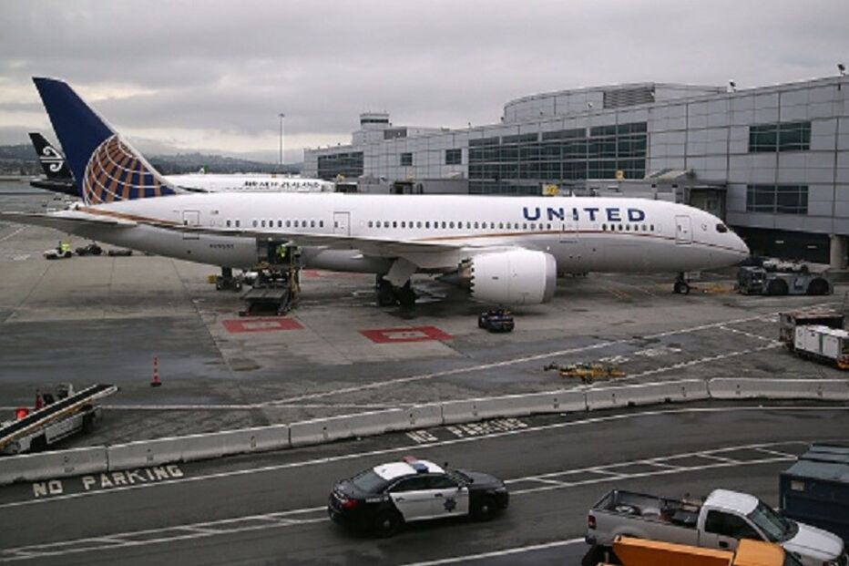 avião, united airlines
