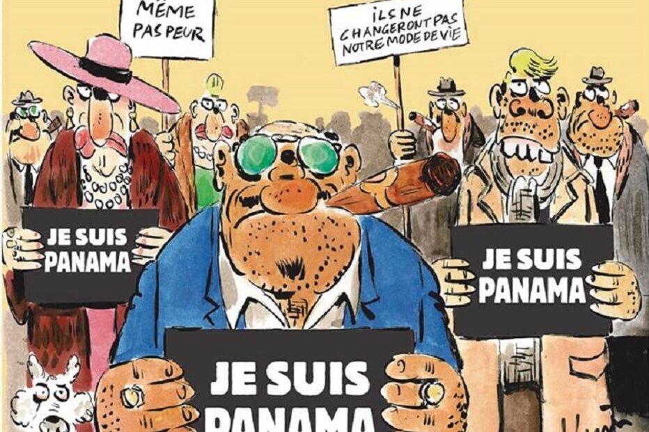Charlie Hebdo, Papéis do Panamá, política, sátira