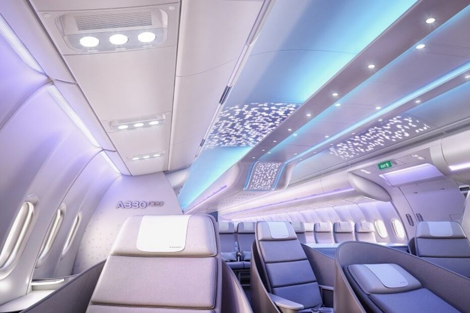 Airbus A330neo, TAP, cabine Airspace