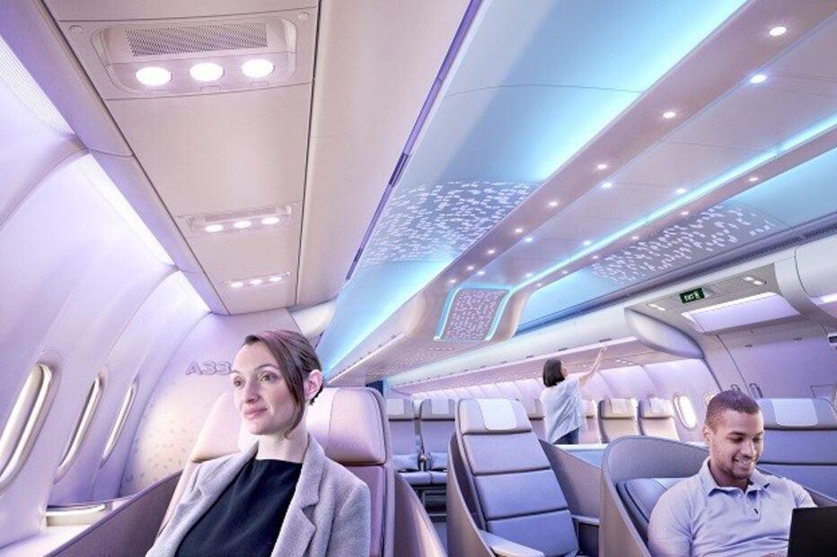 Airbus A330neo, TAP, cabine Airspace