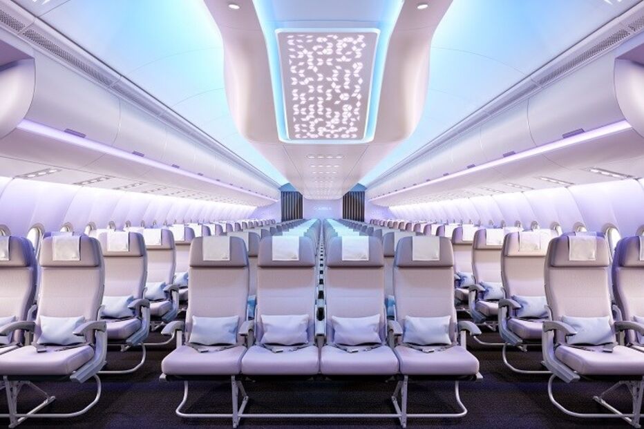 Airbus A330neo, TAP, cabine Airspace