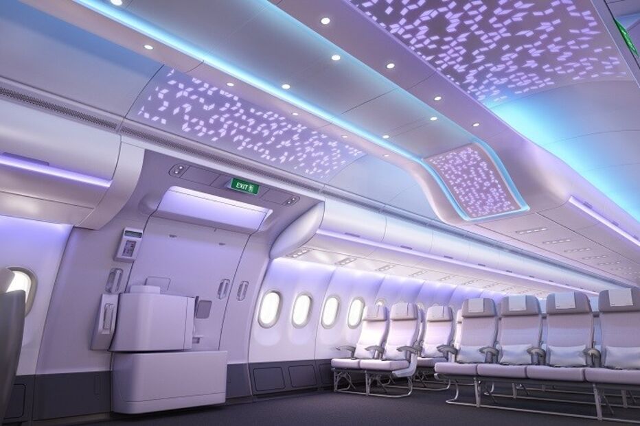 Airbus A330neo, TAP, cabine Airspace