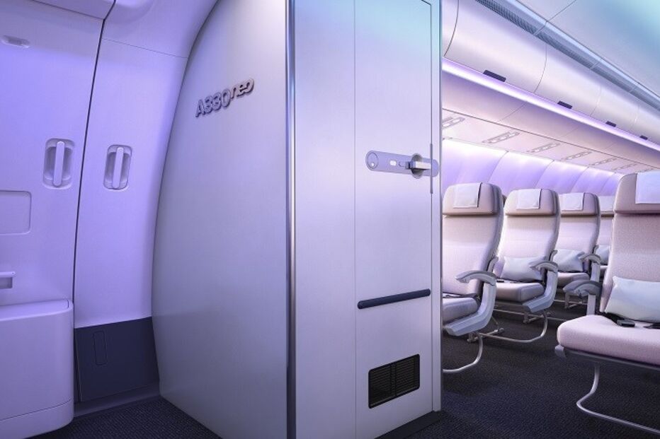 Airbus A330neo, TAP, cabine Airspace