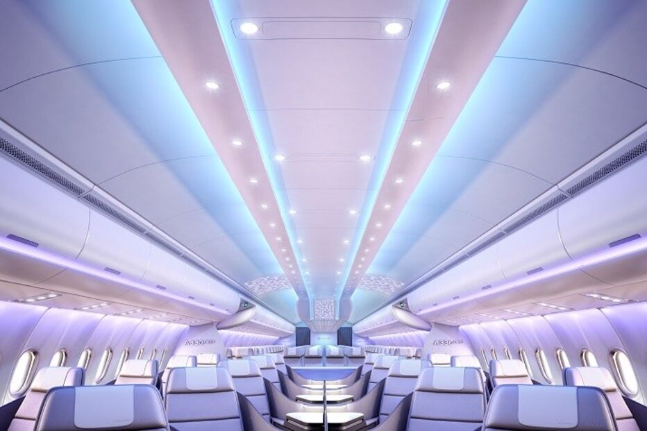 Airbus A330neo, TAP, cabine Airspace
