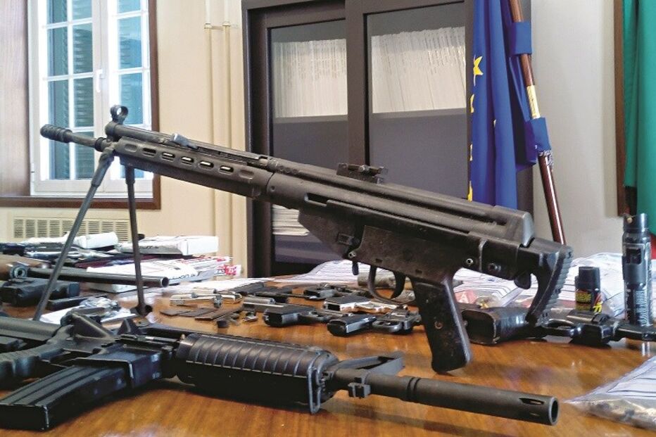 Militar trafica armas para crime