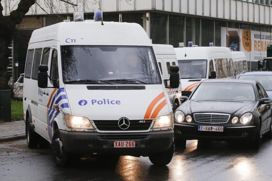 Abrini, Anderlecht, polícia