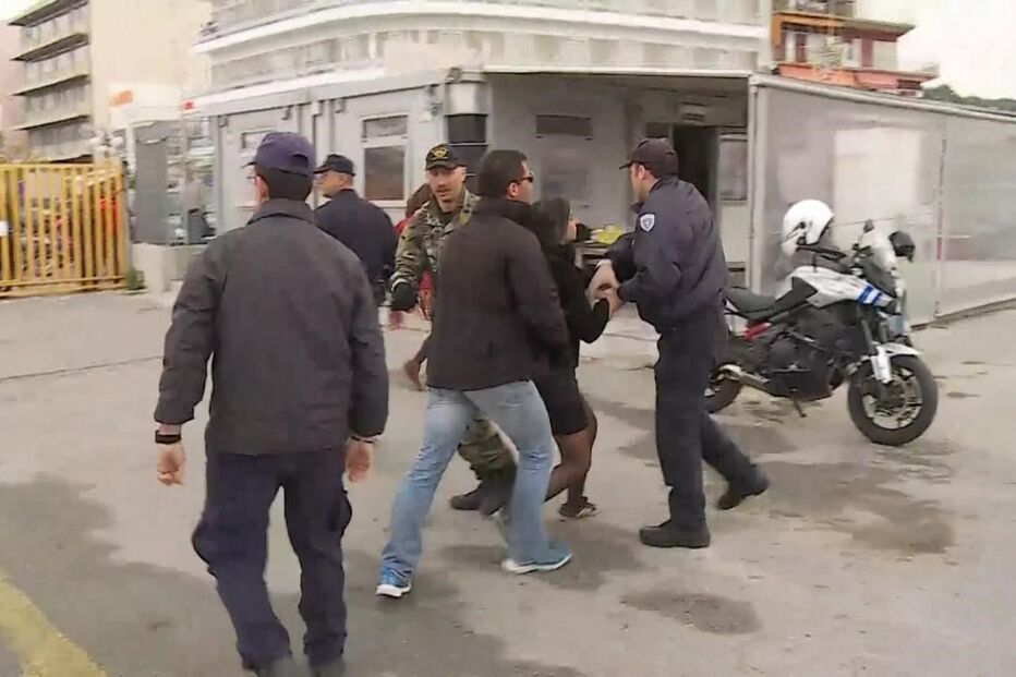 manifestação, Grécia