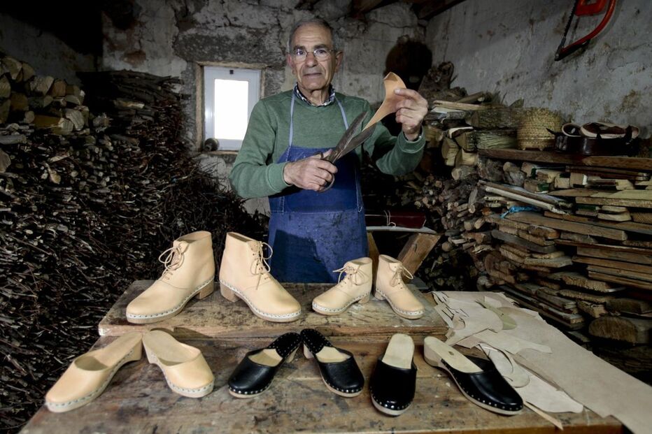 Alverca da Beira, Pinhel, tamanqueiro