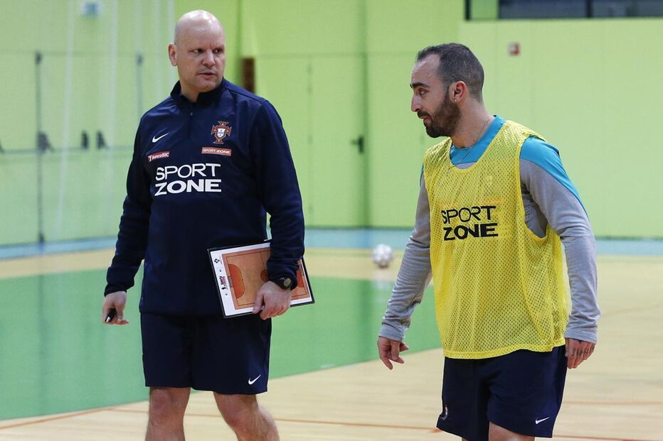 Jorge Braz, Ricardinho, seleção nacional, portugal, futsal 