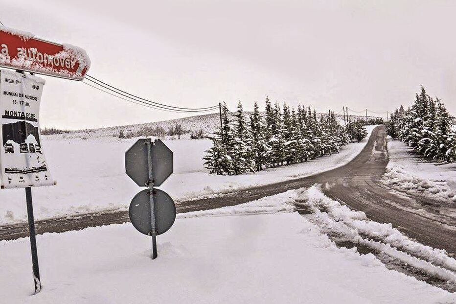 Neve, chuva e vento deixam País em alerta  