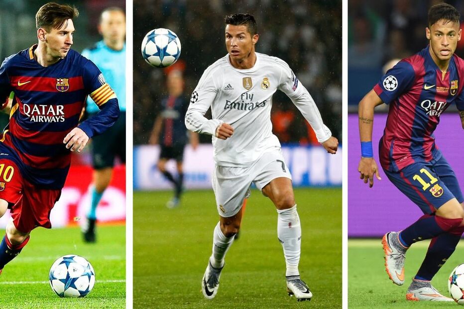 Messi, Cristiano Ronaldo, Neymar, futebol, desporto
