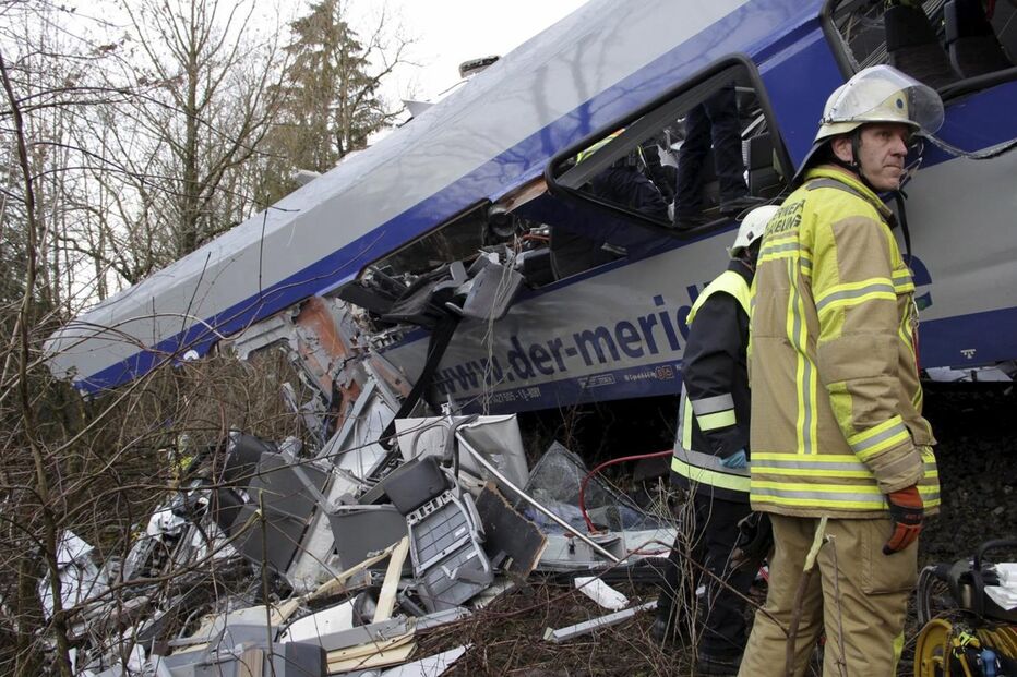 acidente, comboios, alemanha