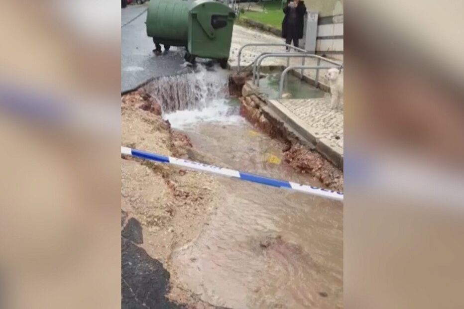 Odivelas, conduta de água