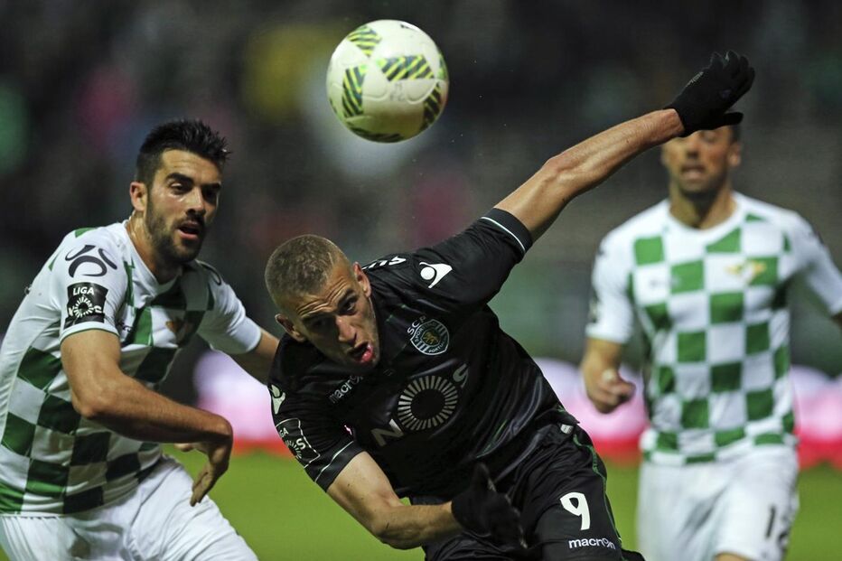 Slimani, sporting, futebol, desporto, moreirense