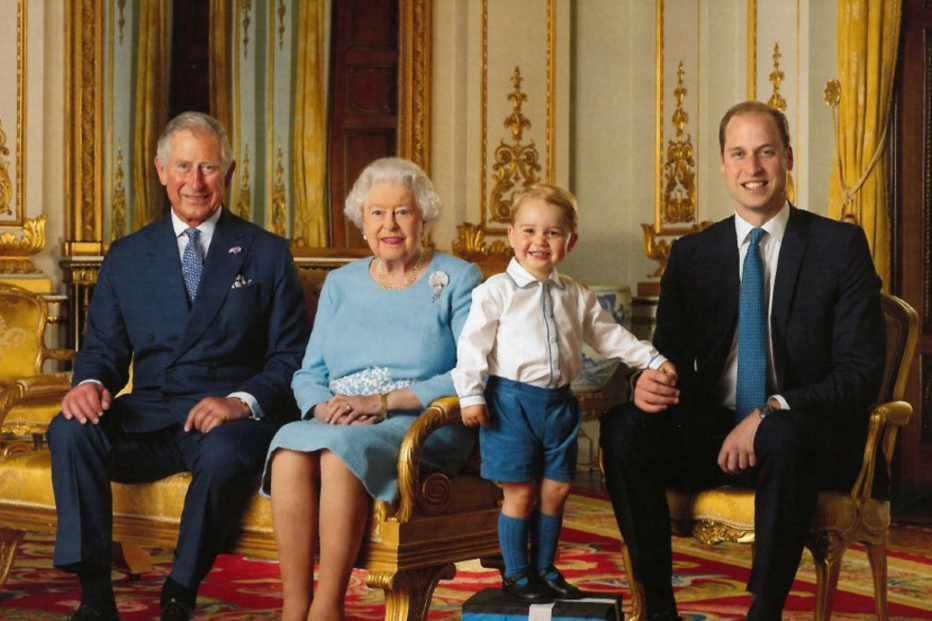 monarquia, reino unido, foto, família