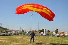 Taça de Portugal, paraquedismo, Santarém, Chamusca, Festa da Ascensão, Paraclube Os Boinas Verdes, Skydive British Bar