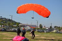 Taça de Portugal, paraquedismo, Santarém, Chamusca, Festa da Ascensão, Paraclube Os Boinas Verdes, Skydive British Bar