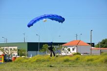 Taça de Portugal, paraquedismo, Santarém, Chamusca, Festa da Ascensão, Paraclube Os Boinas Verdes, Skydive British Bar