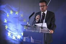 Carlos Moedas, Dia da Europa, Comissão Europeia, Portugal, Prémio de Jornalismo Fernando de Sousa, Francisco Pinto Balsemão, media, economia, negócios e finanças