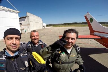 Taça de Portugal, paraquedismo, Santarém, Chamusca, Festa da Ascensão, Paraclube Os Boinas Verdes, Skydive British Bar