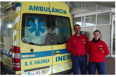 Bombeiros Voluntários de Valença, Hospital de Santa Luzia, Viana do Castelo, hospitais
