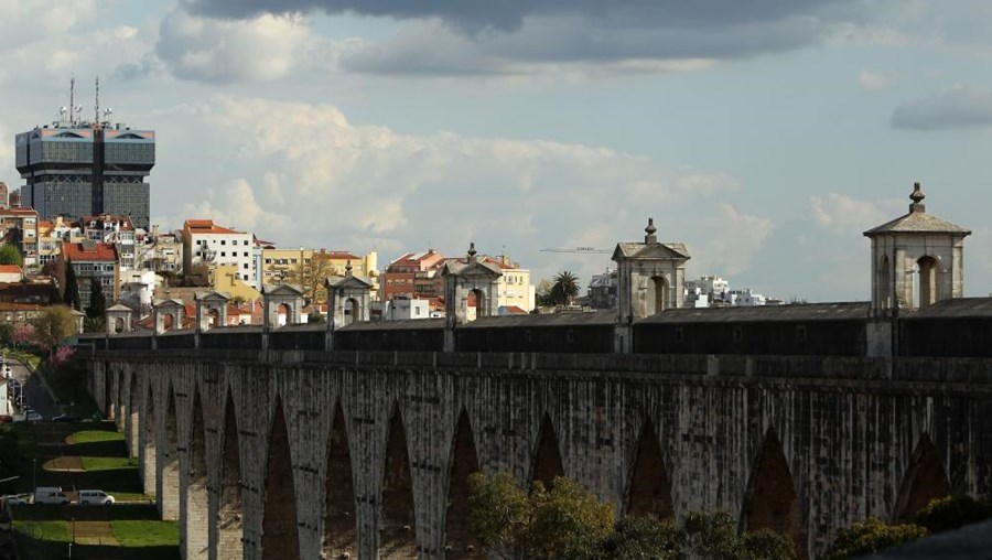 O Aqueduto das Águas Livres, em Lisboa