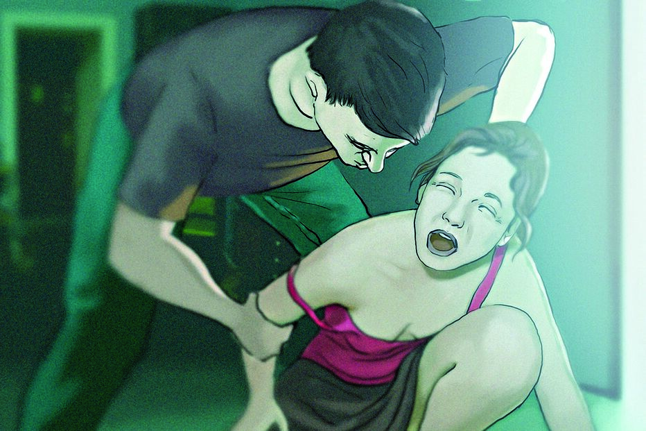 Empregada forçada a masturbar o patrão