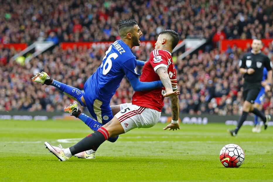 Mahrez, Leicester, Manchester United, Futebol, Inglaterra