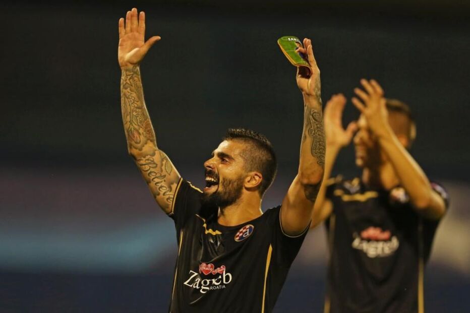 Paulo Machado,  Gonçalo Santos, Eduardo, Dínamo de Zagreb, futebol, desporto