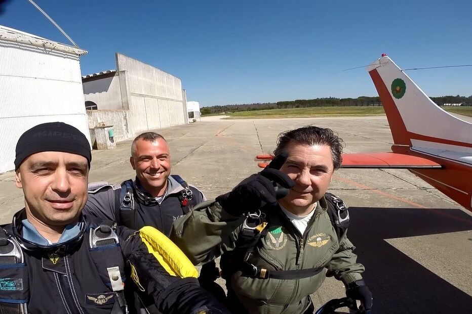 Taça de Portugal, paraquedismo, Santarém, Chamusca, Festa da Ascensão, Paraclube Os Boinas Verdes, Skydive British Bar