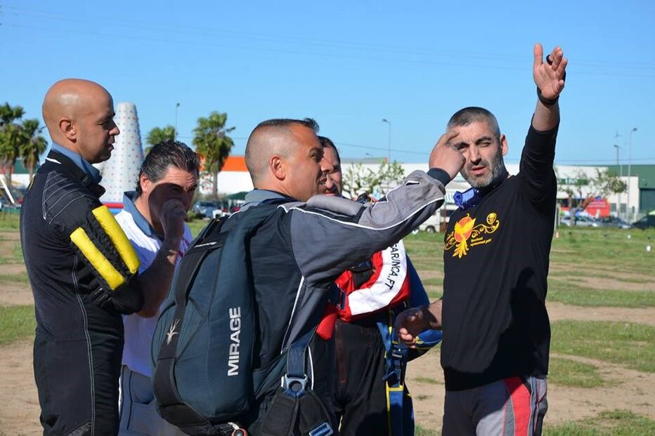 Taça de Portugal, paraquedismo, Santarém, Chamusca, Festa da Ascensão, Paraclube Os Boinas Verdes, Skydive British Bar