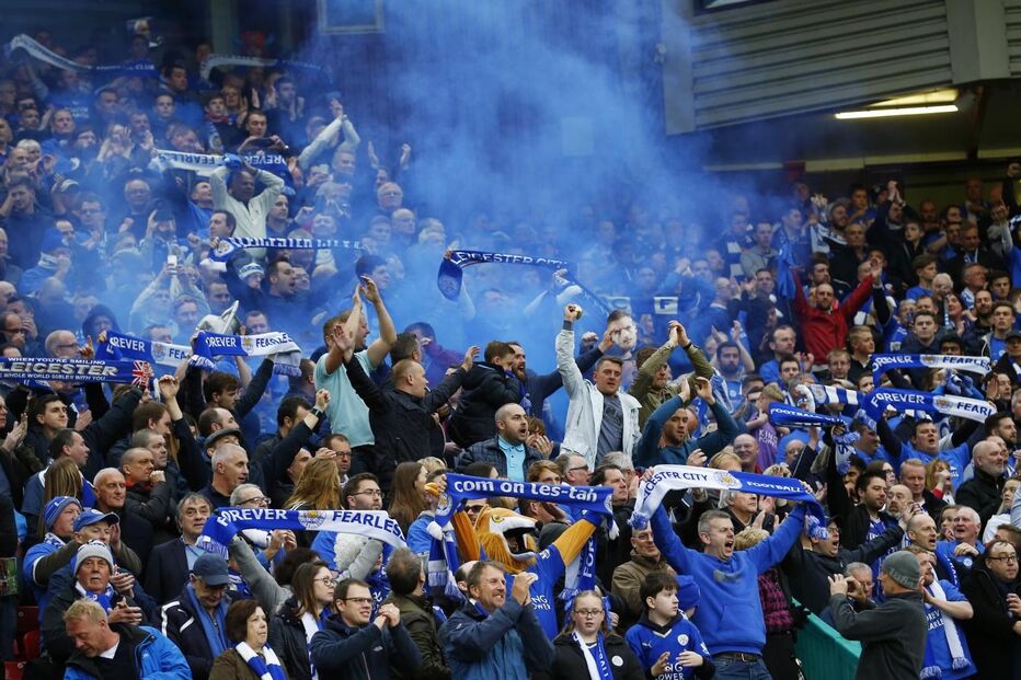 leicester, adeptos, futebol, premier league