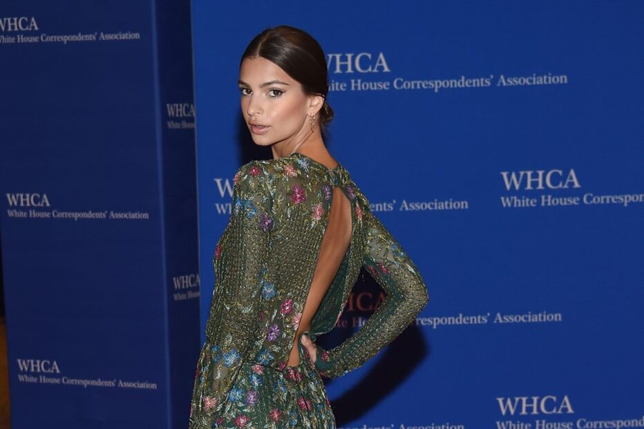 Jantar de Correspondentes, Casa Branca, estilo, vestidos, glamour, elegância, mulheres, Emily Ratajkowski