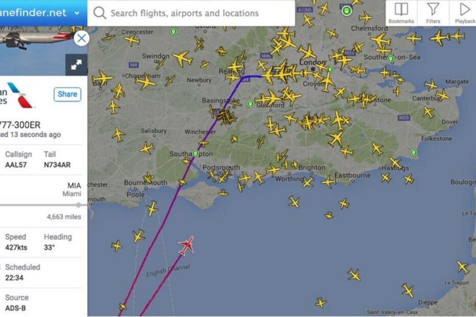 Avião, American Airlines