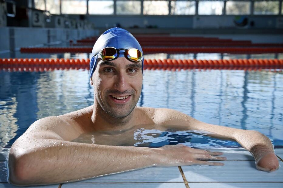David Grachat, Natação, Desporto, Modalidades 