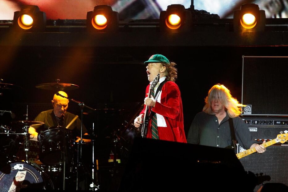 AC/DC, tourné, banda, algés, concerto