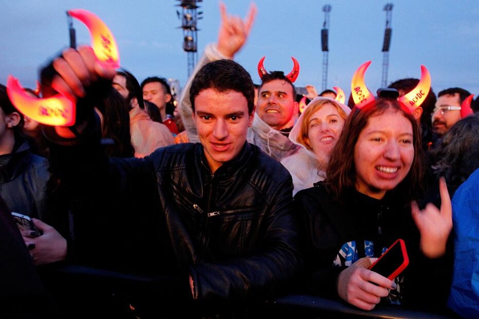 AC/DC, tourné, banda, algés, concerto