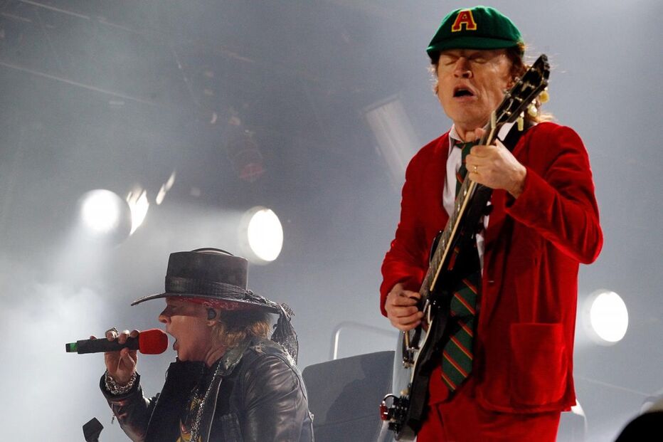 AC/DC, tourné, banda, algés, concerto