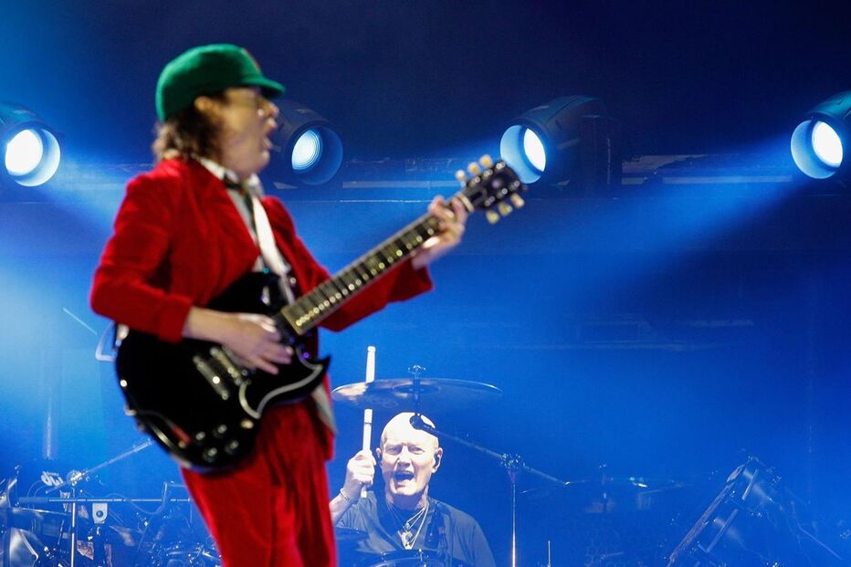 AC/DC, tourné, banda, algés, concerto