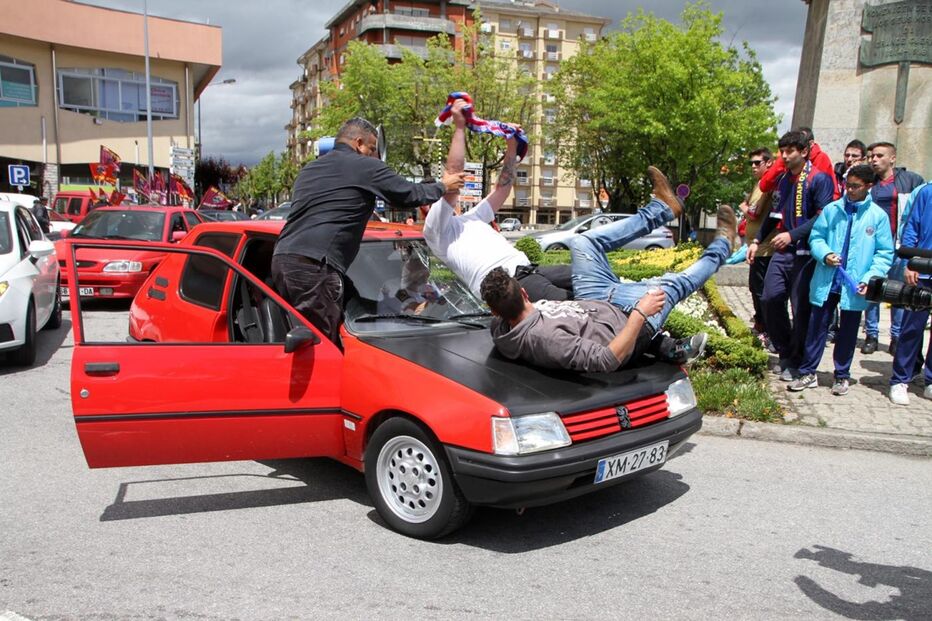 Desportivo de Chaves, festa, promoção, I Liga, futebol