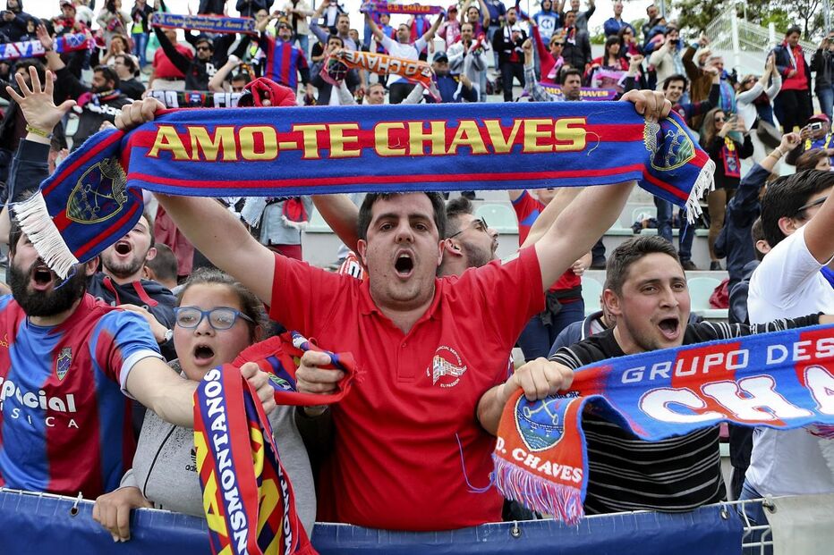 Desportivo de Chaves, festa, promoção, I Liga, futebol