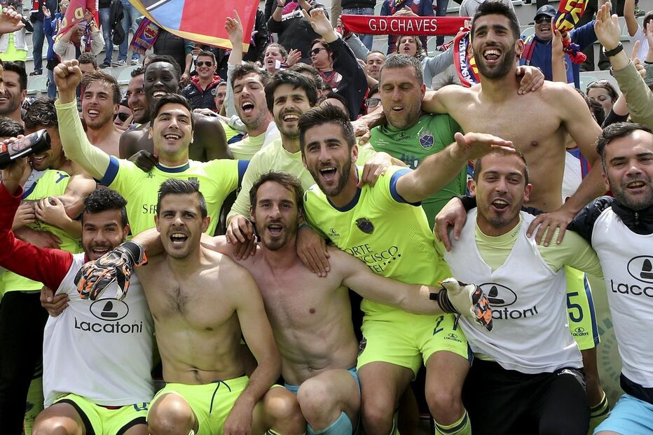 Desportivo de Chaves, festa, promoção, I Liga, futebol