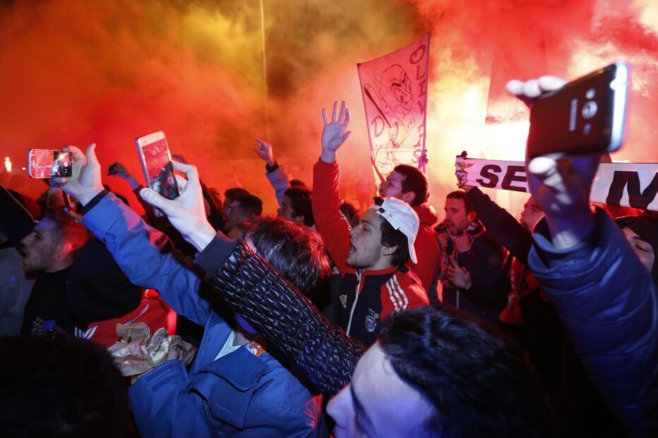 benfica, adeptos, estádio
