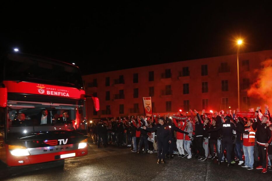 benfica, adeptos, estádio