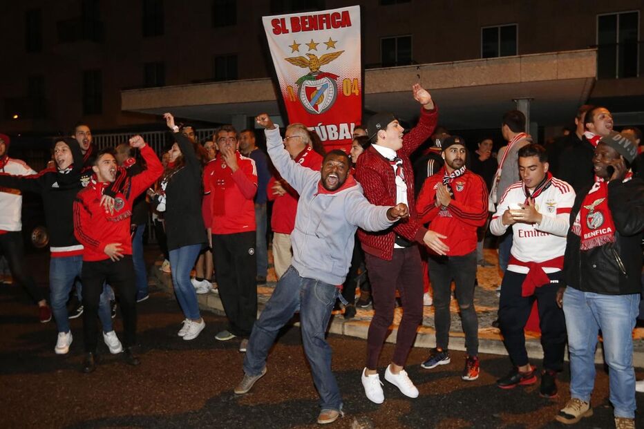 benfica, adeptos, estádio