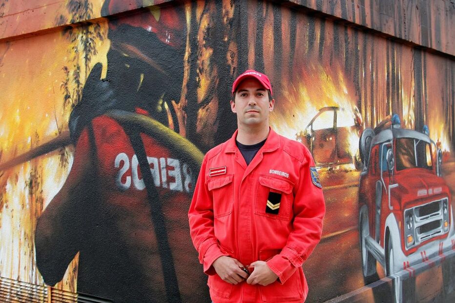 Jonathan Gabadinho, Queluz, Tapada, Mafra, Algueirão-Mem Martins, bombeiro