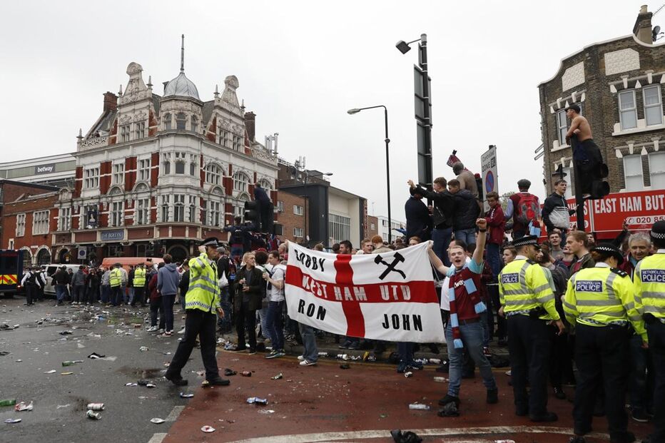 West Ham, Manchester United, Desporto, Futebol, Adeptos, Violência